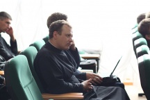 Встреча  студентов Хабаровской духовной семинарии с сотрудником Синодального информационного отдела Денисом Маханько. 12 сентября 2011г.