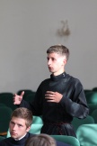 Встреча  студентов Хабаровской духовной семинарии с сотрудником Синодального информационного отдела Денисом Маханько. 12 сентября 2011г.