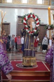 Крестовоздвиженье. Всенощное бдение в Спасо-Преображенском соборе г.Хабаровска. 26 сентября 2011г.