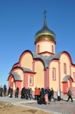 ПУтешествие иконы Божией Матери "Умягчение злых сердец" по приходам Приамурской митрополии. Князе-Волконское. Монастырь.8 ноября 2011г.