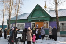 Путешествие иконы Божией Матери "Умягчение злых сердец" по приходам Приамурской митрополии. п.Переяславка-с.Владимировка-п.Корфовский-г.Хабаровск