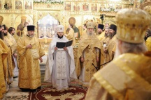 В храме Живоначальной Троицы совершена хиротония архимандрита Николая (Ашимова) во епископа Амурского и Чегдомынского