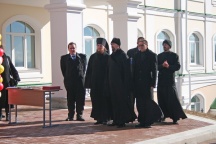 Сдача первой очереди комплекса зданий семинарии (20 октября 2006)