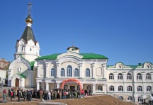 Сдача первой очереди комплекса зданий семинарии (20 октября 2006)