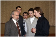 Встреча А.Л.Дворкина с преподавателями и студентами Хабаровской семинарии ( 15 декабря 2009 года)