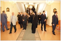 Посещение семинарии делегацией из Москвы (18 июня 2008 года)