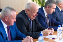 Заседание попечительского совета Спасо-Преображенского кафедрального собора. 2 ноября 2016 года