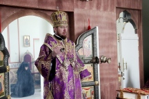 Божественная литургия в Свято-Петропавловском женском монастыре в день памяти сорока Севастийских мучеников 21марта 2017 г.