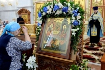 Божественная литургия в праздник Рождества Пресвятой Богородицы в Спасо-Преображенском соборе 21 сентября 2017 г.
