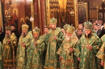 Всенощное бдение в Троице-Сергиевой Лавре  07 октября 2017 г.