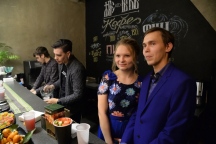 Открытие и освящение православного кафе 