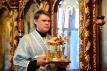 Всенощное бдение в Христорождественском соборе  14 февраля 2018 г.