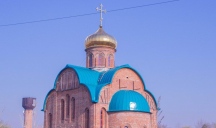 Божественная литургия в храме святой блаженной Матроны Московской 02 мая 2018 г.