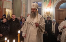 Всенощное бдение в храме святого благоверного князя Александра Невского 19 января 2019 г.