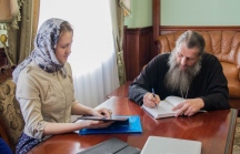 Встреча митрополита Артемия с Информационным отделом Хабаровской епархии 05 марта 2019 г.