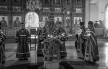Литургия Преосвященных Даров в Спасо-Преображенском кафедральном соборе 15 марта 2019 г.