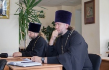 Встреча митрополита Артемия с руководителями отделов Хабаровской епархии 10 июля 2019 г.