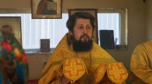 Божественная литургия в строящемся храме святого пророка Илии 09 февраля 2020 г.