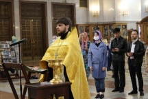 Праздничный молебен о семье в Спасо-Преображенском кафедральном соборе 08 июля 2020 г.