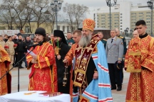Молебен за дарование Победы на площади воинской славы 08 мая 2021 г.
