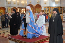 Правящий архиерей возглавил Богослужение в главном соборе края 21 августа 2022 года