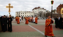 Прибытие мощей святого Иоанна Златоуста в Хабаровск (11 апреля 2007 года)