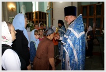 Торжественное богослужение в Градо-Хабаровском соборе Успения Божией Матери (28 августа 2007 года)