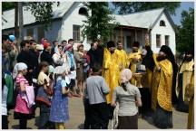 Памятный Сплав. Поселок Тыр (17 июня 2008 года)